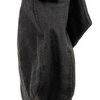 Bolso de Hombro Baguette Negro Lona Zucca