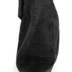 Bolso de Hombro Baguette Negro Lona Zucca