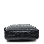 Shoulder Bag Messenger Crossbody Navy Guccissima Leather