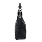 Shoulder Bag Zip Shoulder Bag Black Monogrammed Canvas