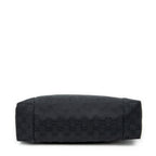 Shoulder Bag Zip Shoulder Bag Black Monogrammed Canvas