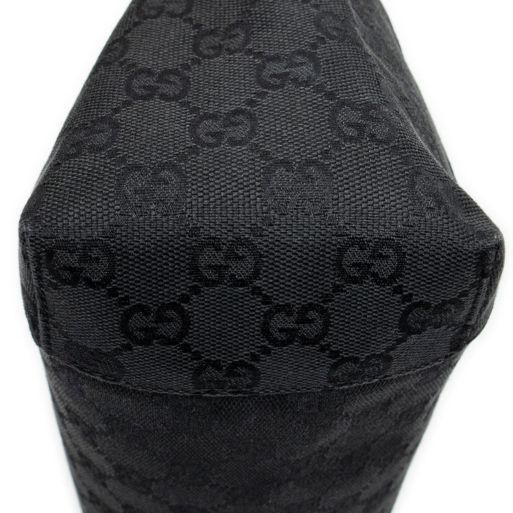 Shoulder Bag Zip Shoulder Bag Black Monogrammed Canvas