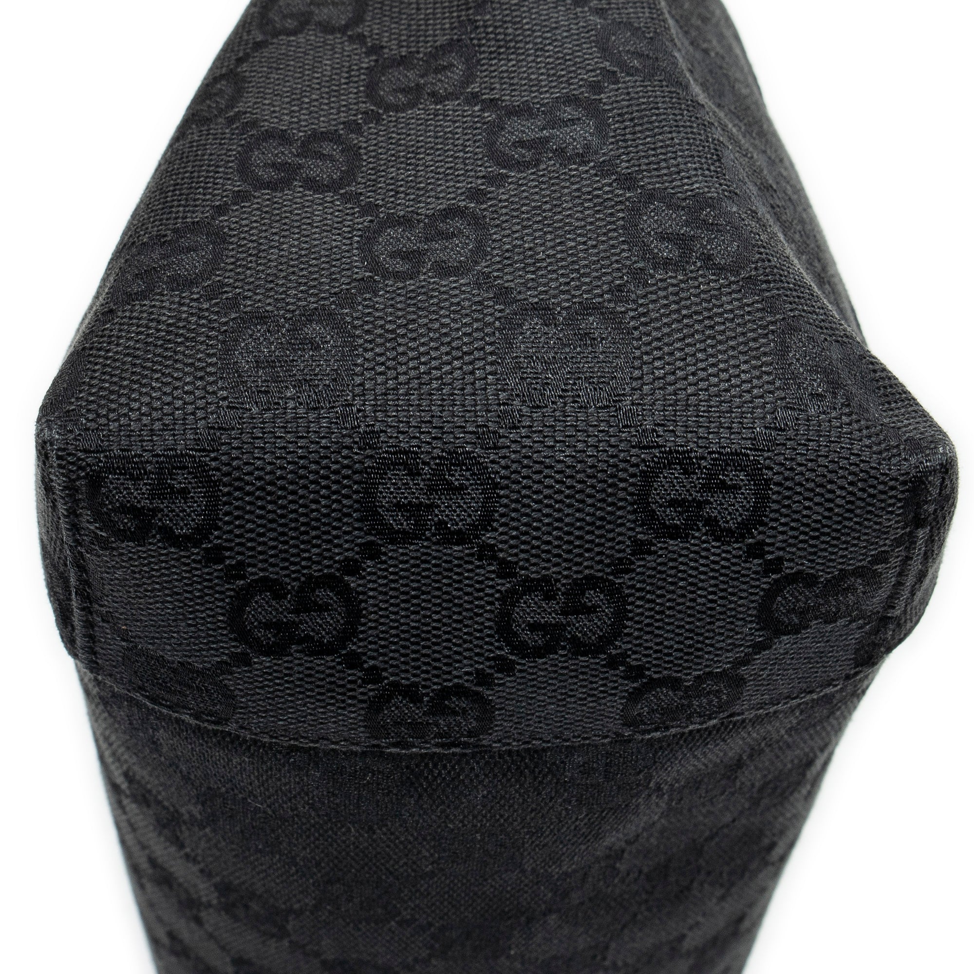 Shoulder Bag Zip Shoulder Bag Black Monogrammed Canvas