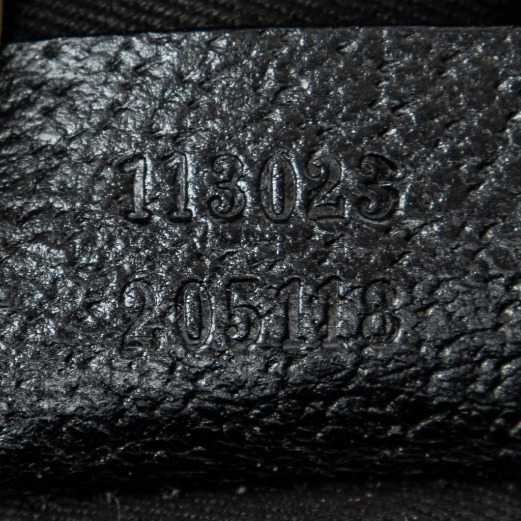 Shoulder Bag Zip Shoulder Bag Black Monogrammed Canvas