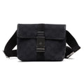 Waist Bag Mini Pushlock Waist Bag Black Monogrammed Canvas