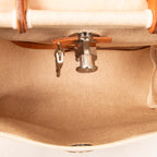 Backpack Herbag a Dos PM Beige Toile H Coated Canvas