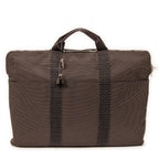 Briefcase Herline Briefcase Attache Gray Toile Canvas