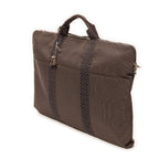 Briefcase Herline Briefcase Attache Gray Toile Canvas