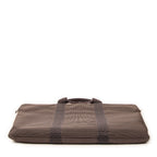 Briefcase Herline Briefcase Attache Gray Toile Canvas