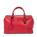 Handbag Amazona 36 Fuchsia Goatskin Leather