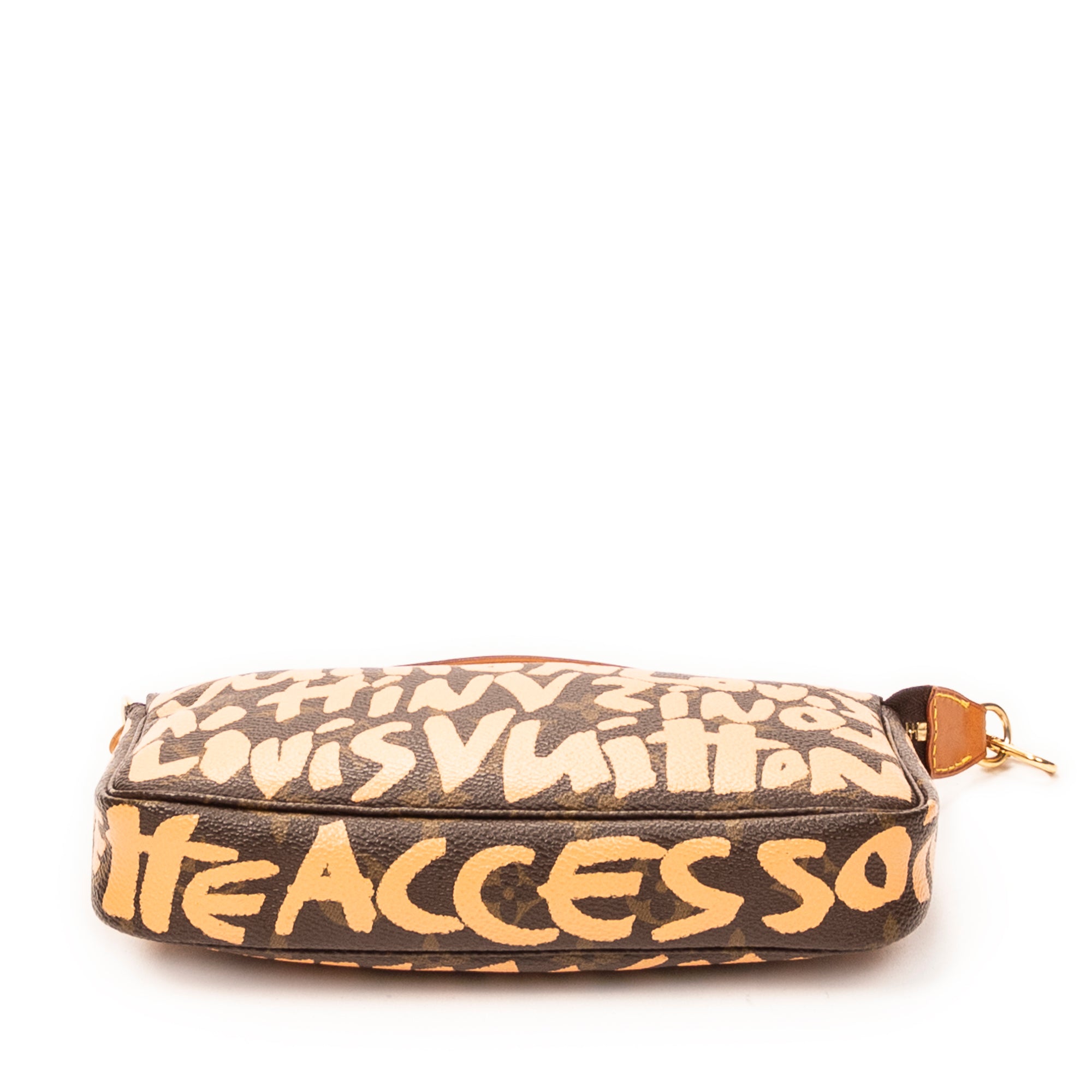 Pouch Pochette Accessoires Brown Monogram Graffiti