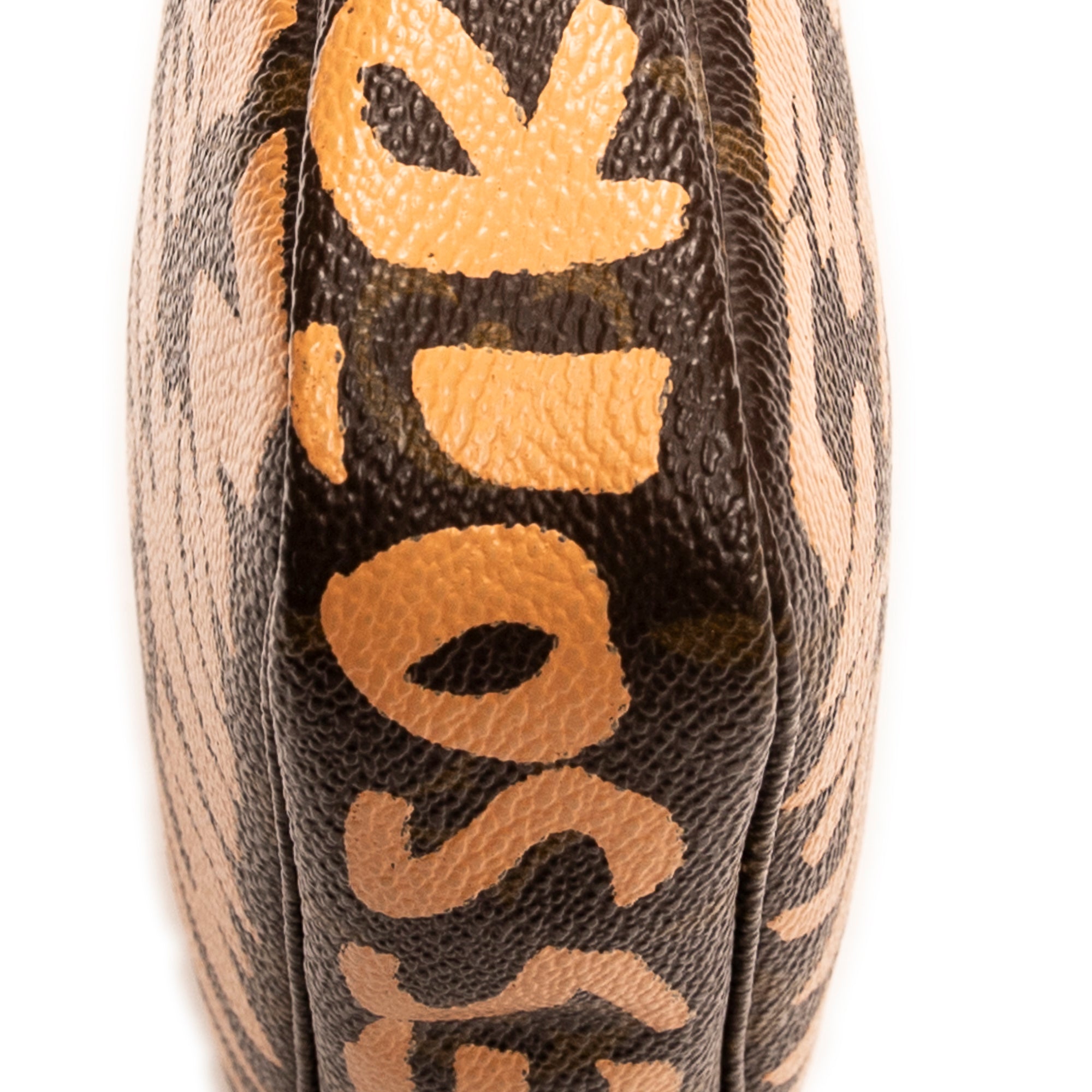 Pouch Pochette Accessoires Brown Monogram Graffiti