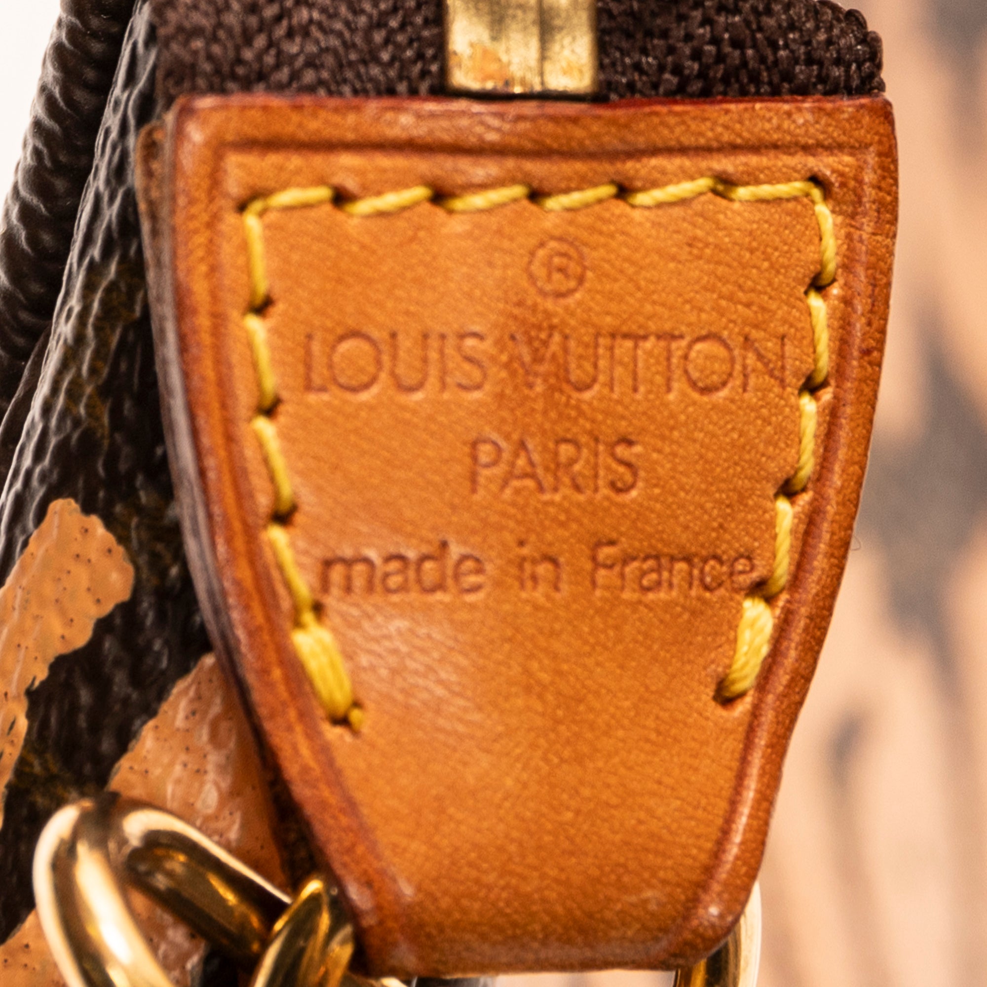 Pouch Pochette Accessoires Brown Monogram Graffiti