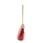 Shoulder Bag Mini Drew Red Goatskin Leather