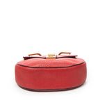 Shoulder Bag Mini Drew Red Goatskin Leather