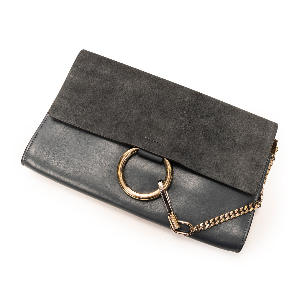 Chloé - Pochette Faye - Bleu