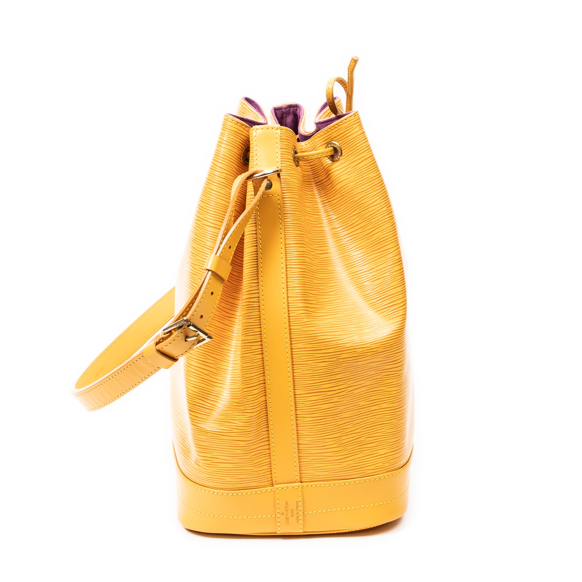 Shoulder Bag Noe GM Yellow Epi