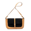 Shoulder Bag Vintage C Macadam Shoulder Bag Black Calfskin Leather