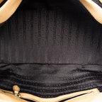 Shoulder Bag Vtintage Handbag Beige Calfskin Leather