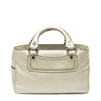 Handbag Boogie Bag Light Gold Grained Calfskin Leather
