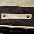 Handbag Boogie Bag Light Gold Grained Calfskin Leather