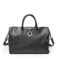 Travel Bag Vintage Medium Travel Boston Black Diorissimo Coated Canvas