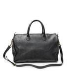 Travel Bag Vintage Medium Travel Boston Black Diorissimo Coated Canvas