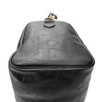 Travel Bag Vintage Medium Travel Boston Black Diorissimo Coated Canvas