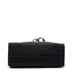 Shoulder Bag Triple Strand Tote Black Zucchino Canvas