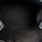 Shoulder Bag Triple Strand Tote Black Zucchino Canvas