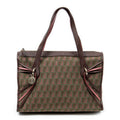 Shoulder Bag Triple Strand Boston Olive Green Zucchino Canvas