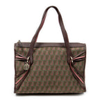 Shoulder Bag Triple Strand Boston Olive Green Zucchino Canvas