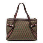Shoulder Bag Triple Strand Boston Olive Green Zucchino Canvas