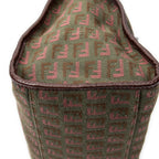 Shoulder Bag Triple Strand Boston Olive Green Zucchino Canvas