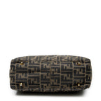 Handbag Small Tote Beige Zucca Canvas