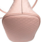 Bolso de Hombro Mediano Dome Tote Piel Microguccissima Rosa