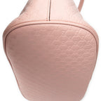 Shoulder Bag Medium Dome Tote Pink Microguccissima Leather