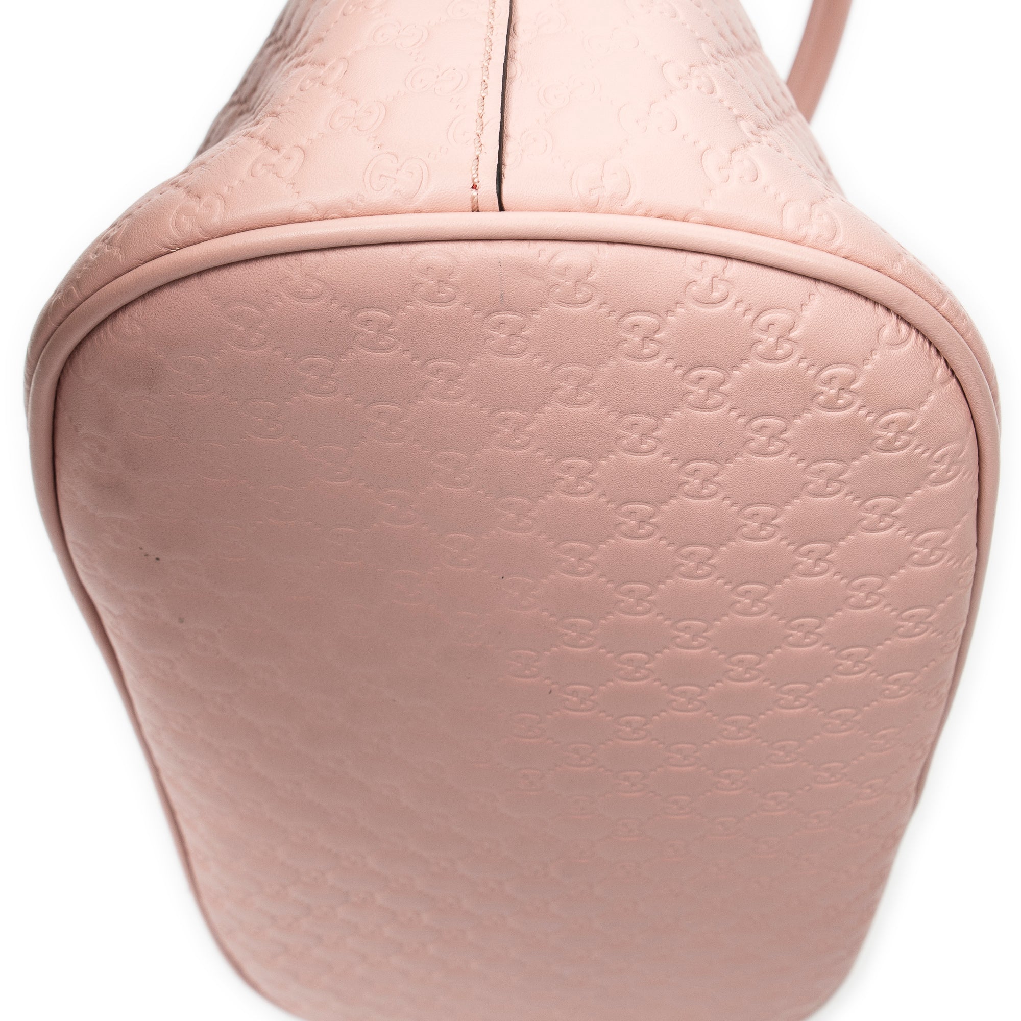 Shoulder Bag Medium Dome Tote Pink Microguccissima Leather