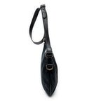 Shoulder Bag Britt Messenger Hobo Black Monogrammed Canvas