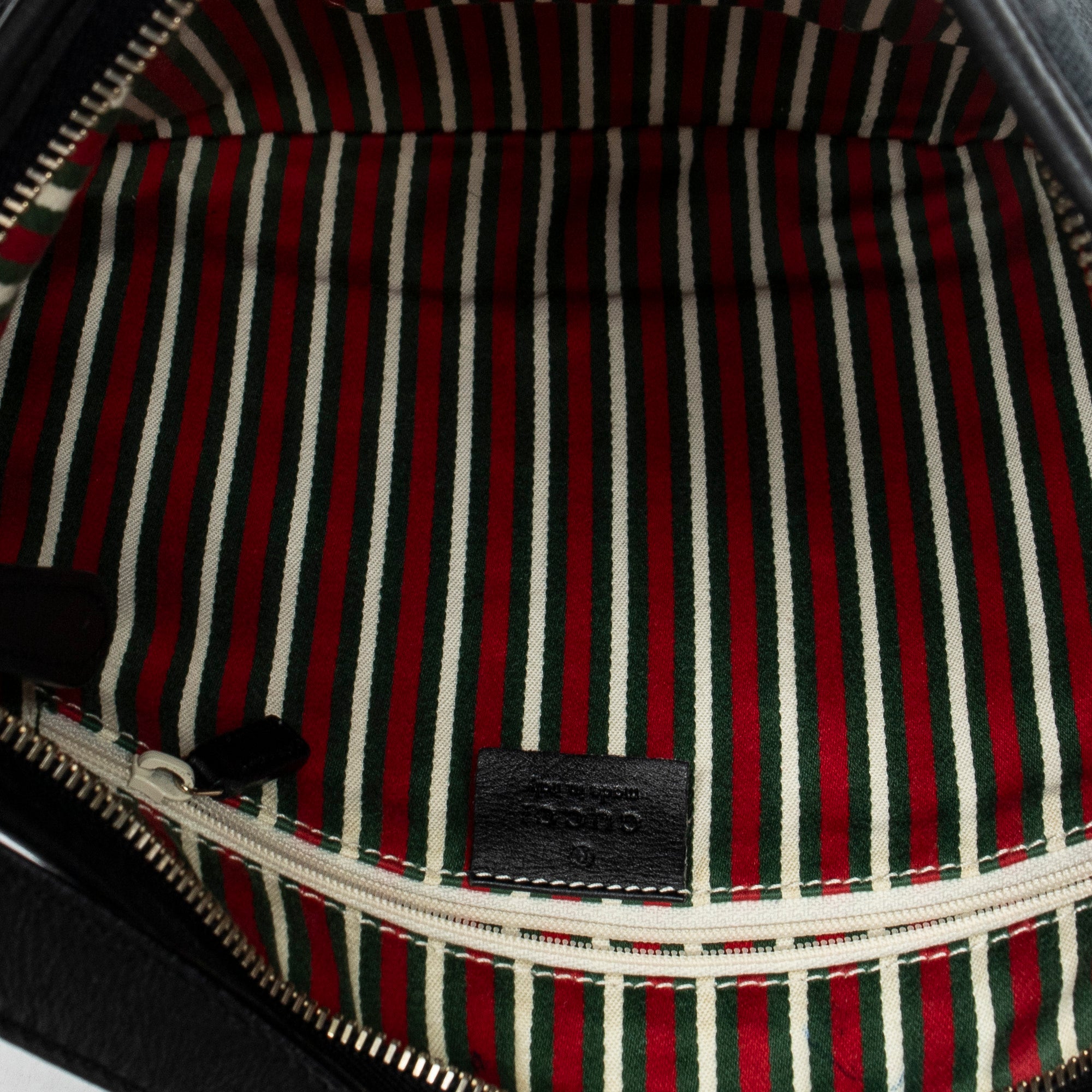 Shoulder Bag Britt Messenger Hobo Black Monogrammed Canvas