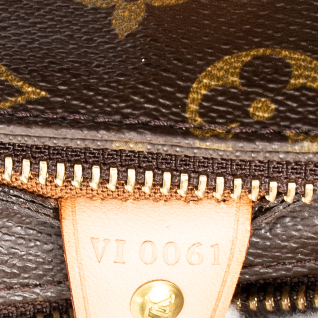 Shoulder Bag Cabas Piano Brown Monogram Canvas