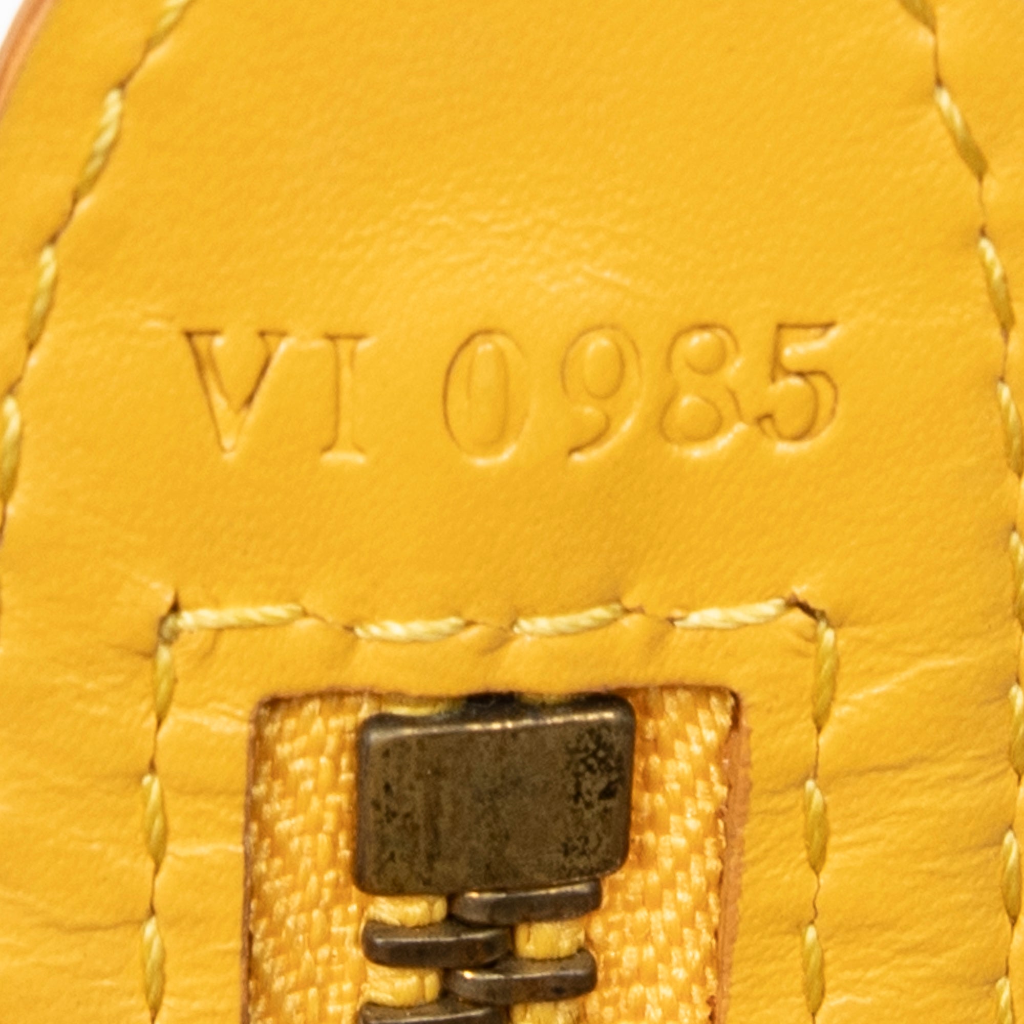 Handbag St-Jacques PM Yellow Epi
