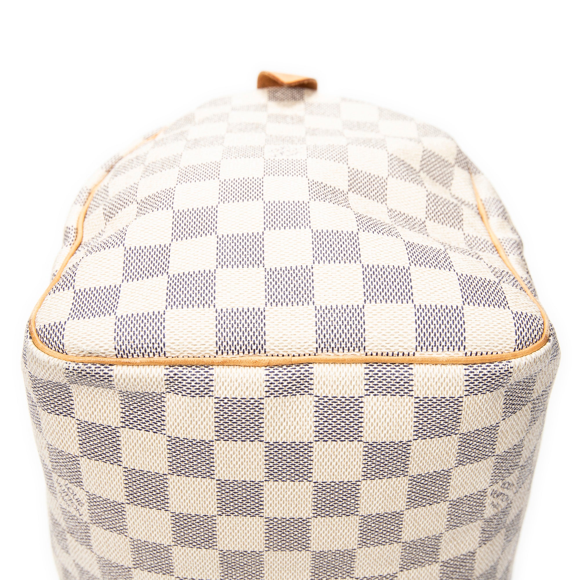 Handbag Speedy 30 Ivory Damier Azur