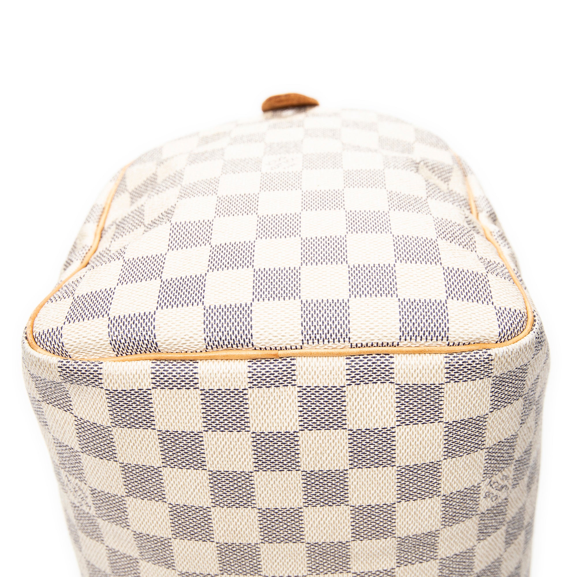 Handbag Speedy 30 Ivory Damier Azur
