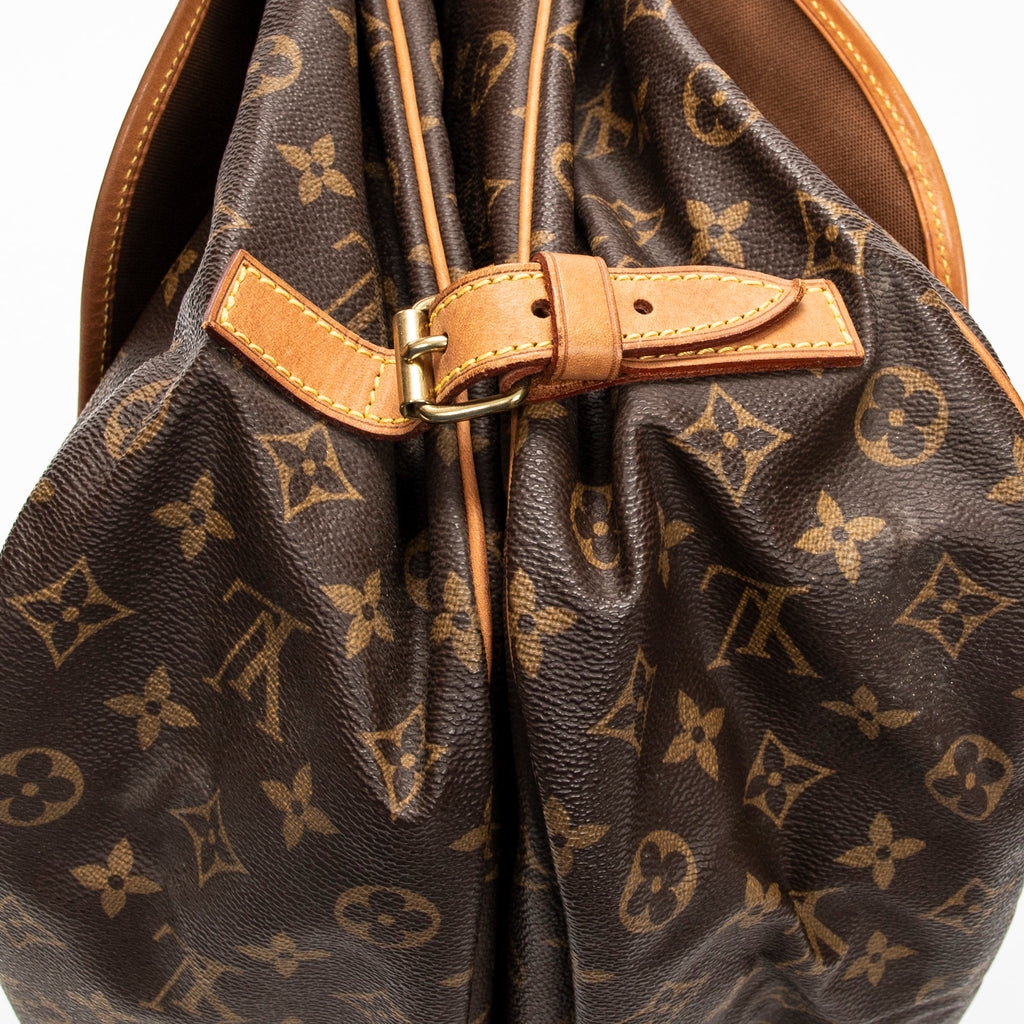 Shoulder Bag Saumur GM Brown Monogram Canvas
