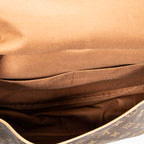 Shoulder Bag Saumur GM Brown Monogram Canvas