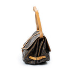 Shoulder Bag Saumur GM Brown Monogram Canvas