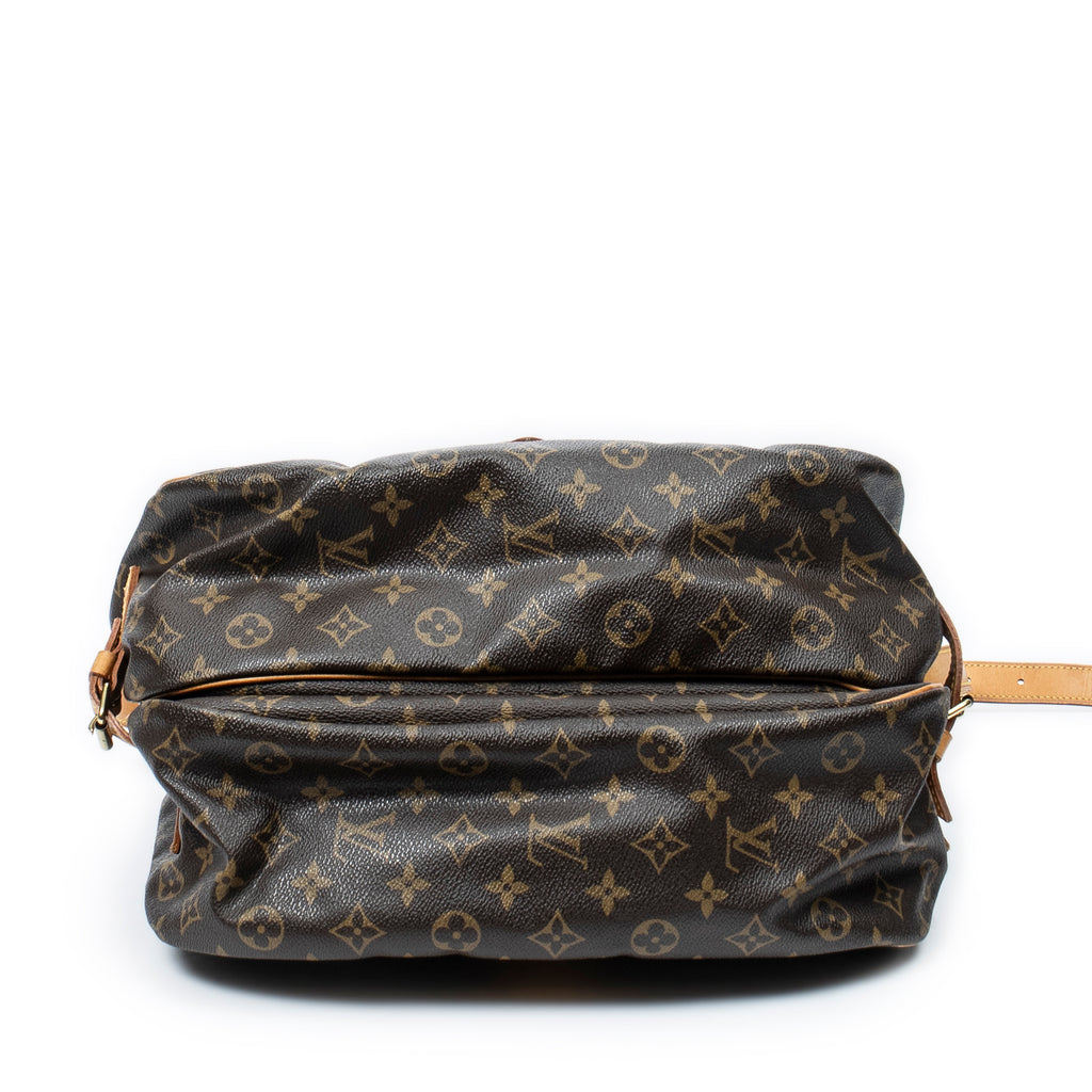 Shoulder Bag Saumur GM Brown Monogram Canvas