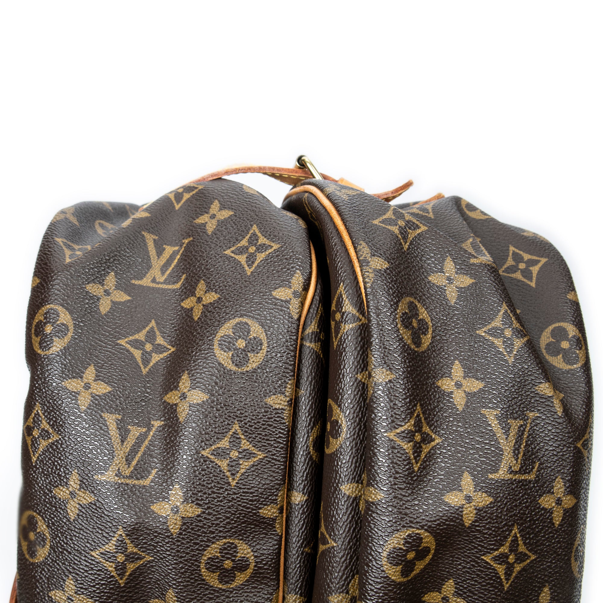 Shoulder Bag Saumur GM Brown Monogram Canvas