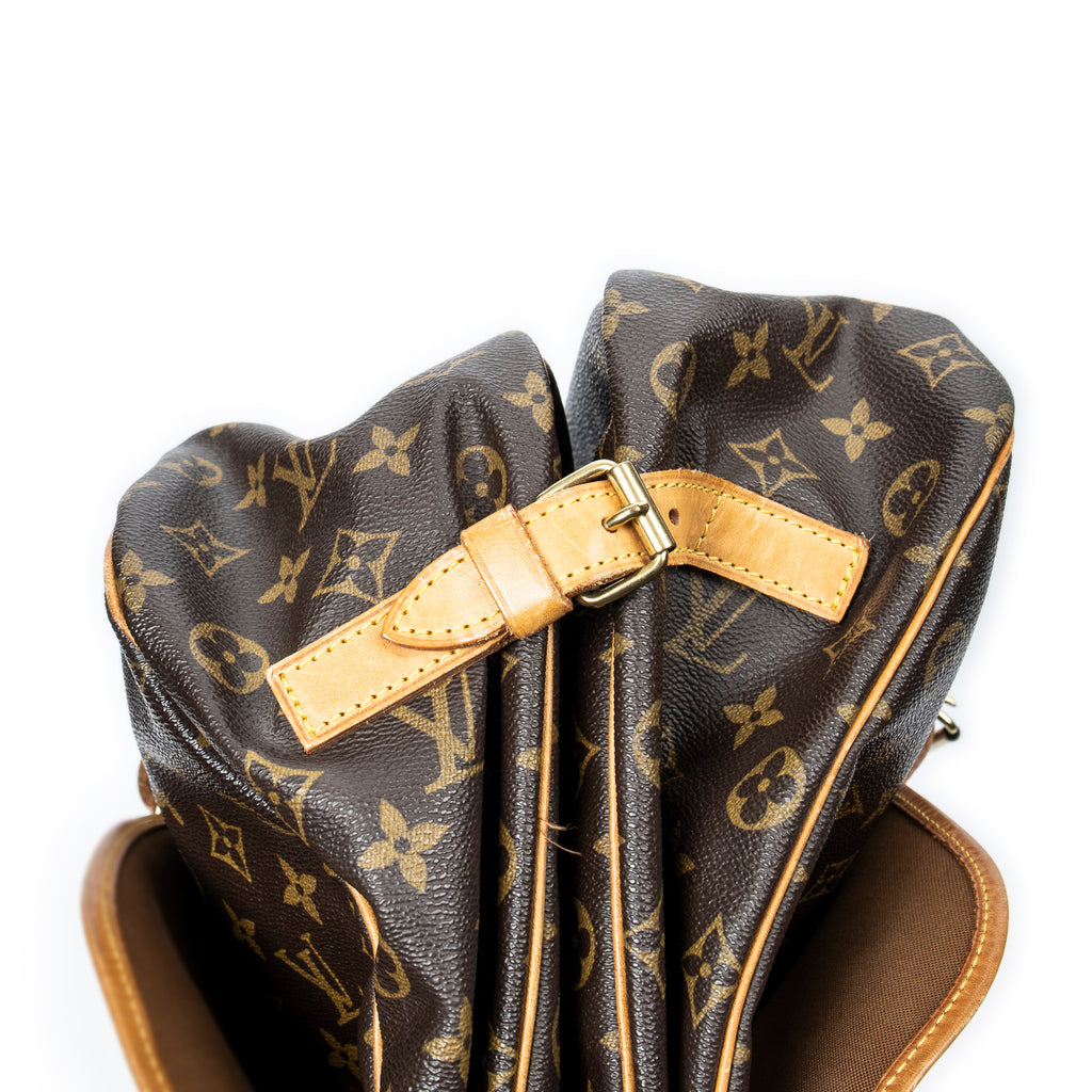 Shoulder Bag Saumur GM Brown Monogram Canvas